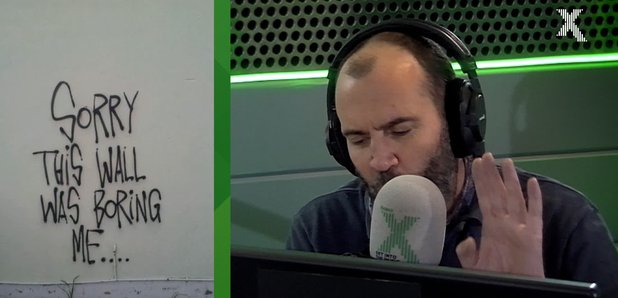 Johnny Vaughan Random Graffiti