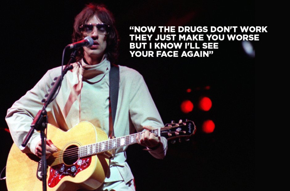 The Greatest Lyrics By Richard Aschroft And The Verve Radio X